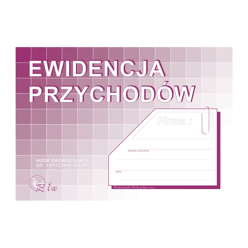 R1 Ewidencja przychodów