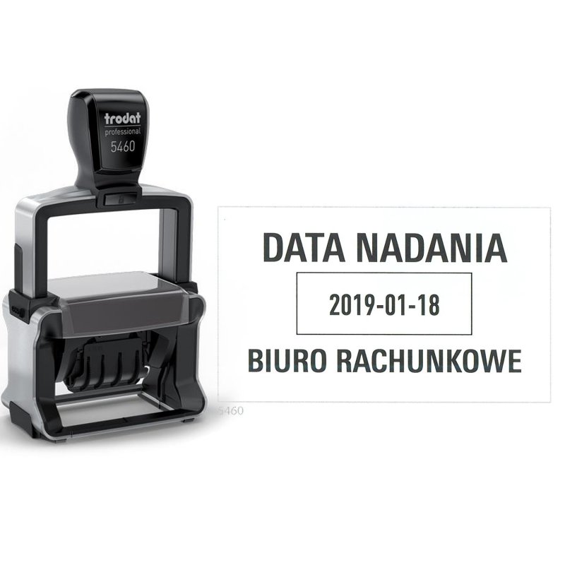 datownik z płytką tekstową Trodat 5460