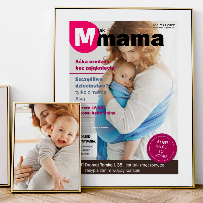 gazeta "M jak mama" wydanie o świeżo upieczonej mamie