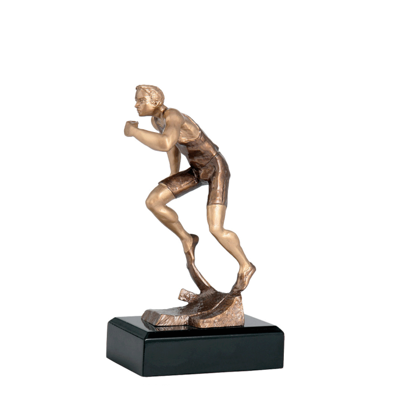 Statuetka odlewana biegacz