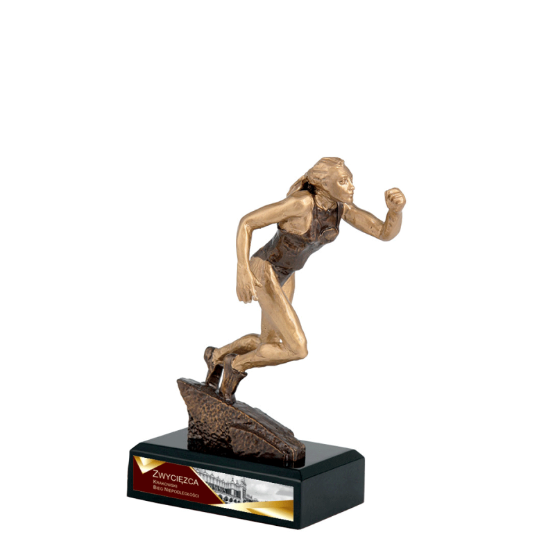 Statuetka odlewana bieg rty3766/BR
