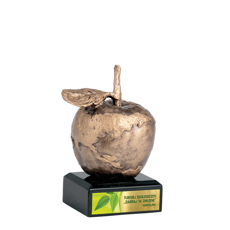Statuetka odlewana jabłko RTY1105
