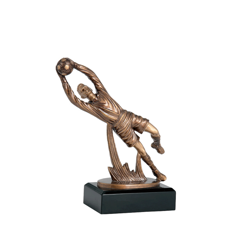 Statuetka odlewana bramkarz