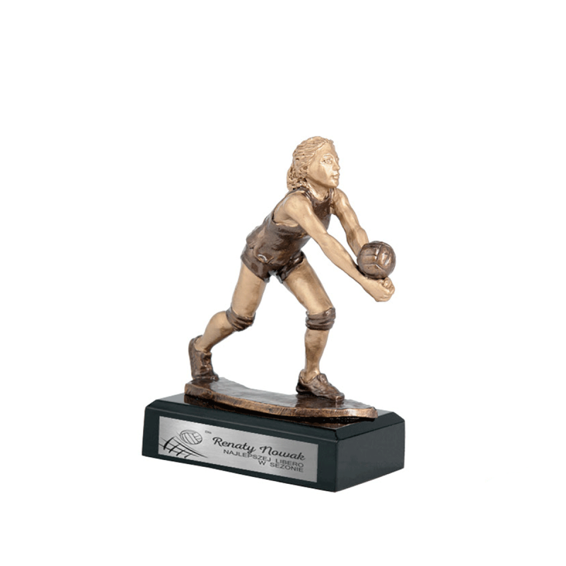 Statuetka odlewana siatkówka