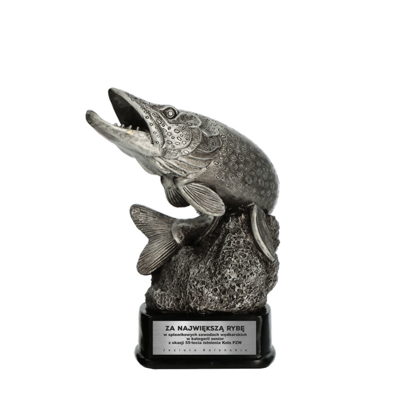 Statuetka odlewana ryba
